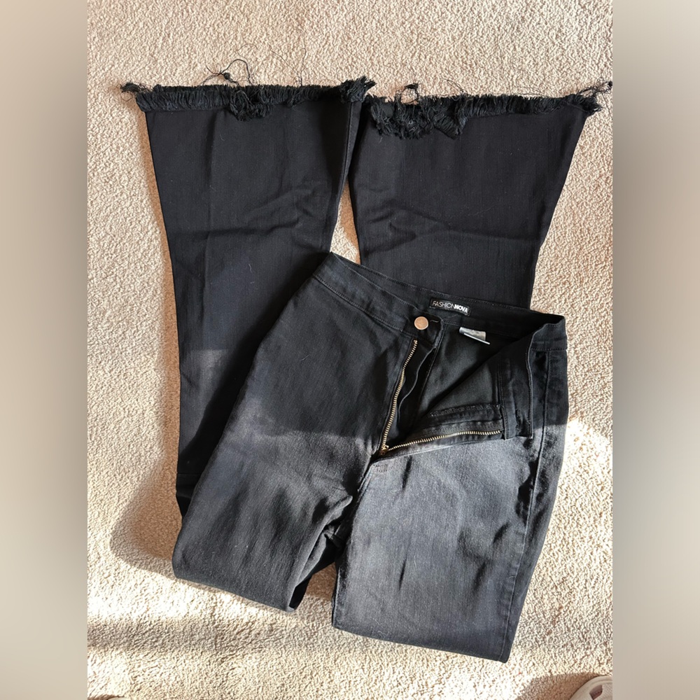 Black flare Jeans